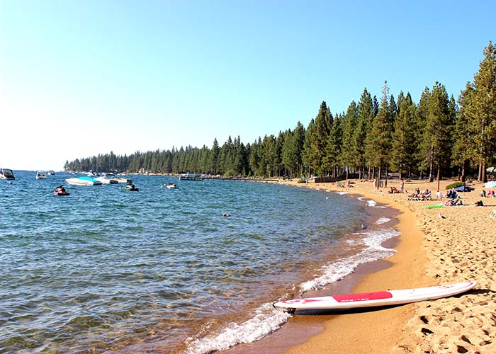 best beaches in south Lake Tahoe