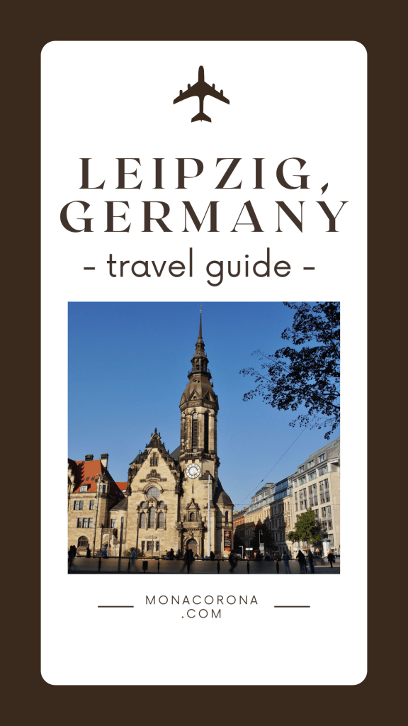 A quick travel guide for Leipzig, Germany in Europe | Germany travel, Germany Itinerary | Where to stay in Leipzig, Best things to do in Leipzig, Leipzig restaurant | Leipzig attractions | leipzig sehenswürdigkeiten | leipzig geheimtipps | Leipzig travel tips | euro trip | germany destinations #leipzig #germany #europe 