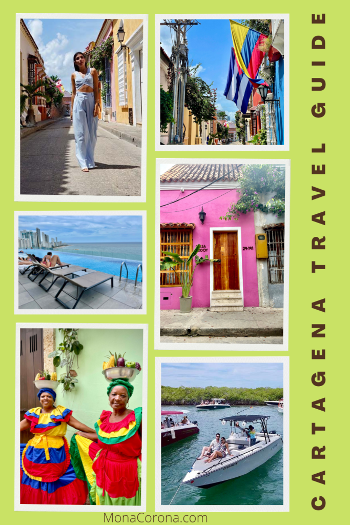 Discover the best of Cartagena in my ultimate Colombia Travel Guide! Highlights include the colorful streets of the walled city (old Cartagena), the busy Cartagena beaches in Bocagrande (new Cartagena), the hip Getsemani, & the beautiful islands of Rosario, Barú, and Cholón. This Cartagena travel guide and itinerary shares where to stay in Cartagena and the top Cartagena hotels, where to eat and the best restaurants in Cartagena, and the top things to do and see. | Cartagena de indias Colombia 